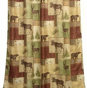Big country shower curtain
